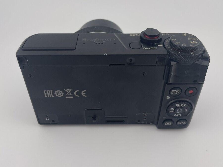 Canon PowerShot G7X Mark II 20.1 MP Compact Digital Camera