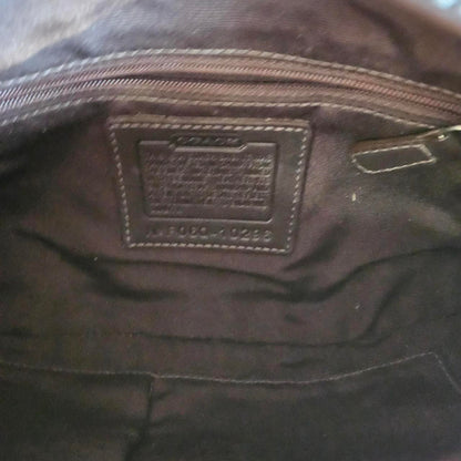 Y2K Vintage Coach Brown Mini Soho Signature FW