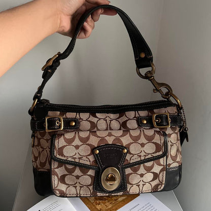 Coach Signature Legacy 65Th Anniversary Shoulder Bag st