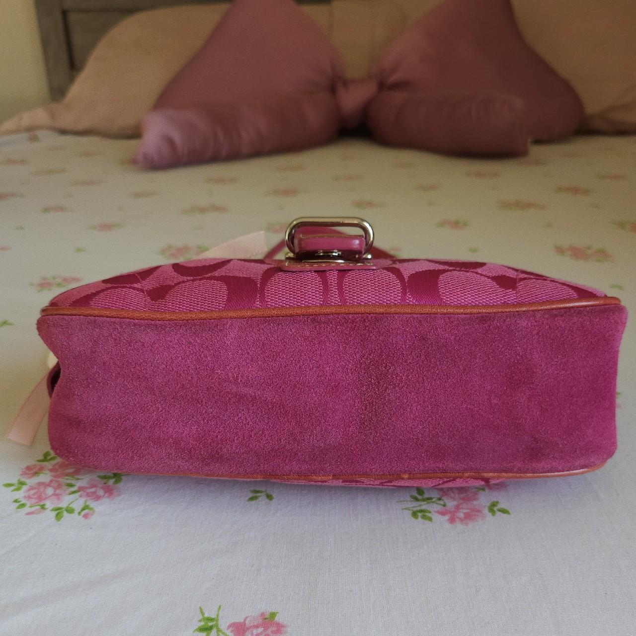 ❤️ Vintage Y2K Coach Dark Red Soho Buckle Shoulder Purse ❤️ 1 Du