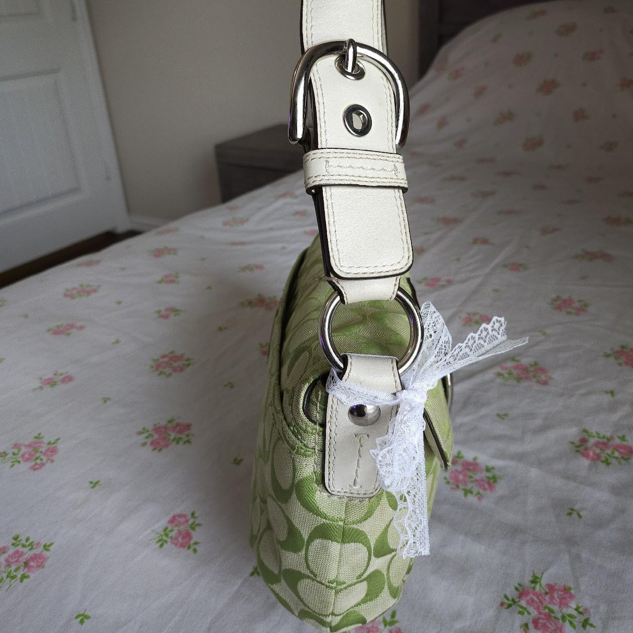 💚 Y2K Coach Lime Green Soho Shoulder Bag Purse 💚 YO