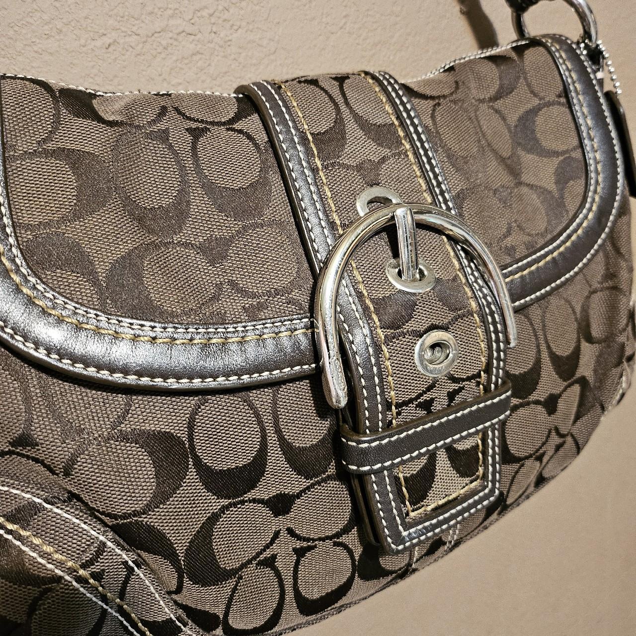 ❤️ Vintage Coach Dark Brown Soho Buckle Shoulder Purse ❤️ KH