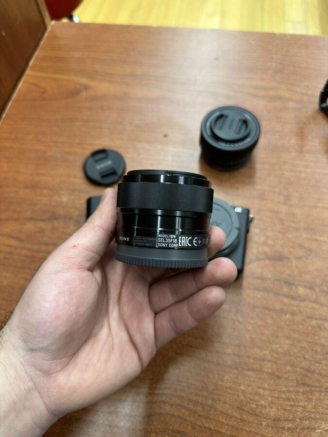 Sony Alpha ZV-E10 II Mirrorless Camera with SEL35F18 35mm & SELP16502 16-50mm Lens