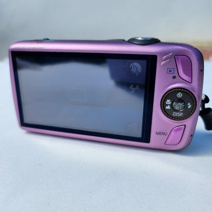 Used Pink Canon IXUS 200 IS Digital Camera