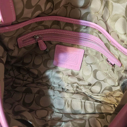 Y2K Vintage Coach Pink Soho Shoulder Bag Purse gB