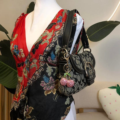 Coach Y2K Vintage Soho Flap Mini 2006 🍒✨💕 wC