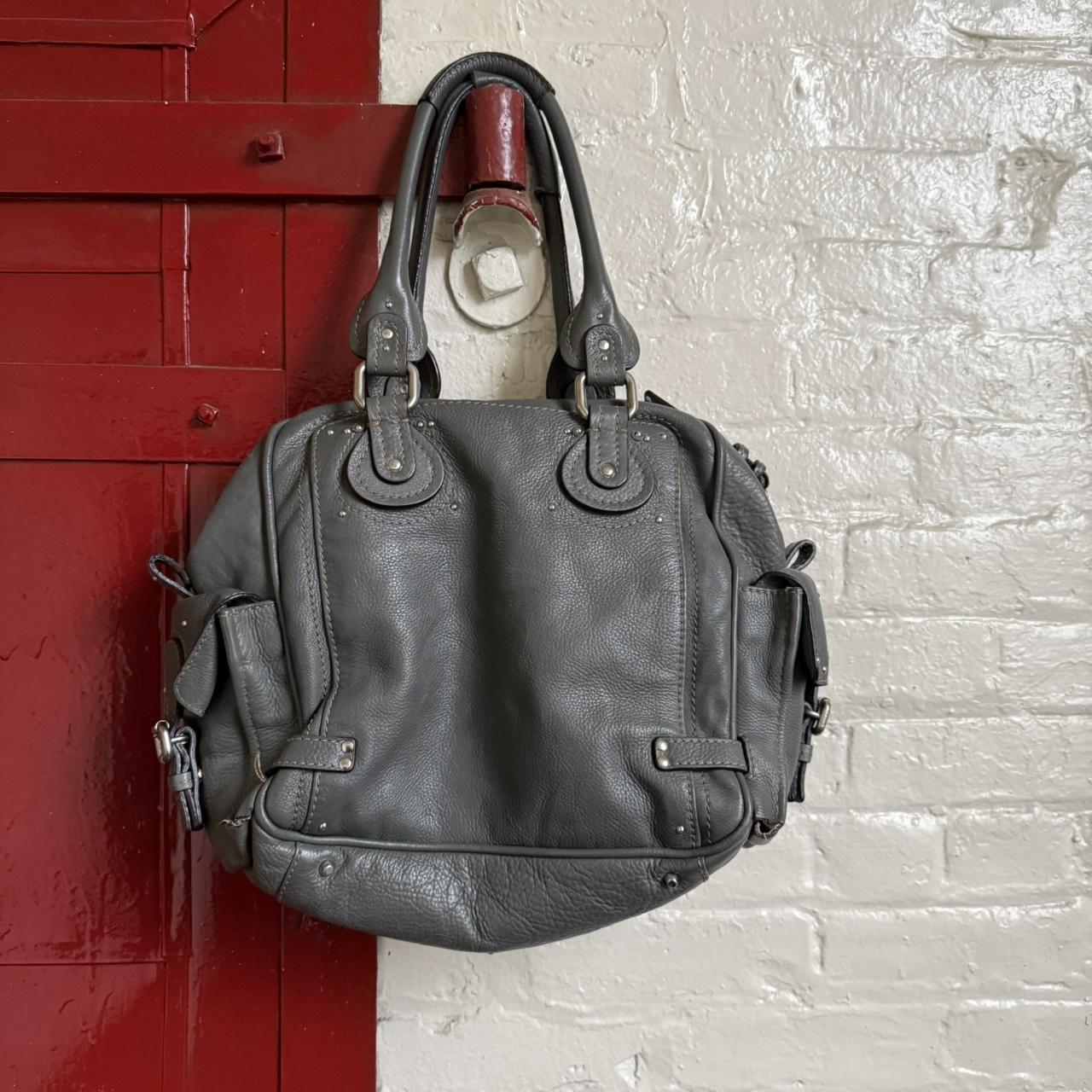 Rate Chloe Paddington Variation With Zippers Around In Beautiful Grey Color And Silver Hardware Nd