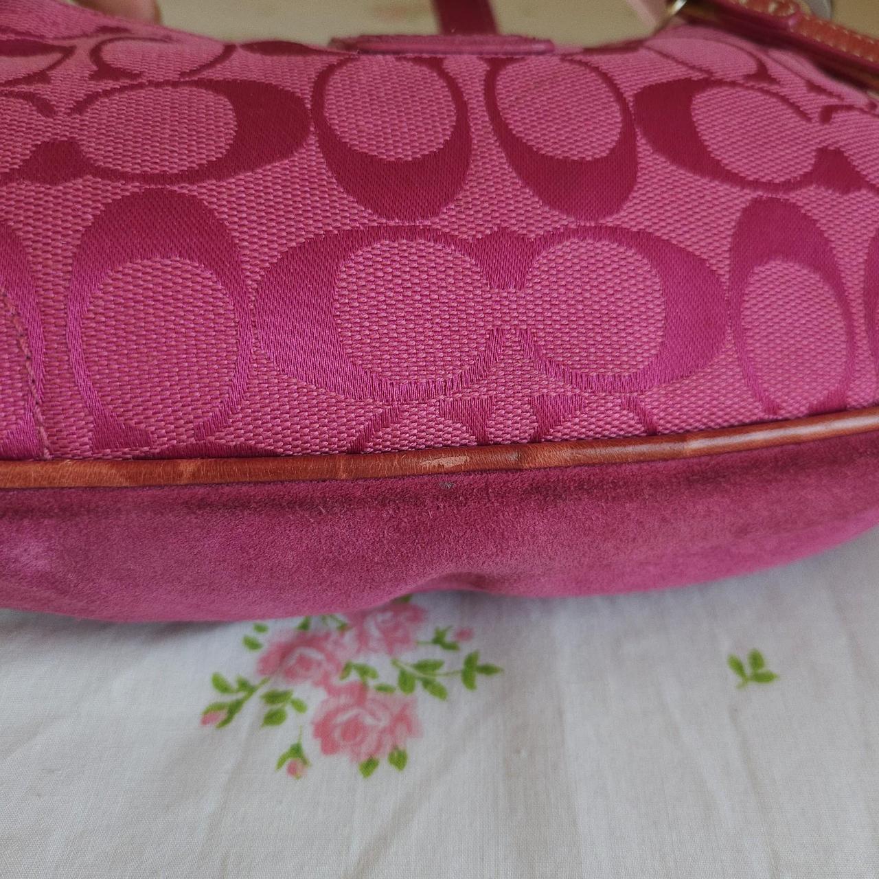 ❤️ Vintage Y2K Coach Dark Red Soho Buckle Shoulder Purse ❤️ 1 Du