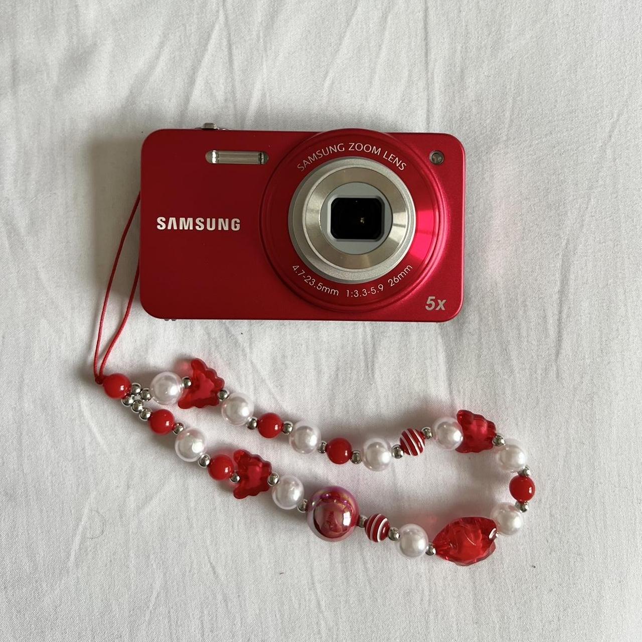 Used Vintage Samsung ST90 14.2 MP Red Digital Camera 🍒