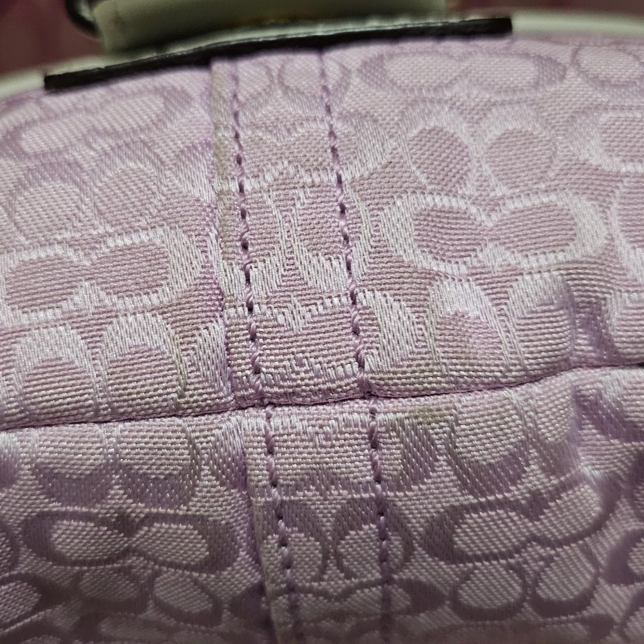 Y2K Vintage Coach Mini Soho Pink Gold Coquette Shoulder Bag KK