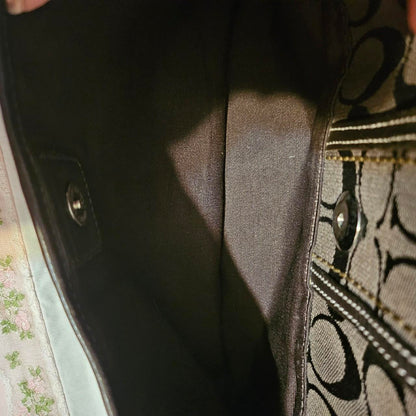 ❤️ Vintage Coach Dark Brown Soho Buckle Shoulder Purse ❤️ KH