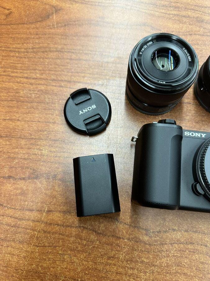 Sony Alpha ZV-E10 II Mirrorless Camera with SEL35F18 35mm & SELP16502 16-50mm Lens