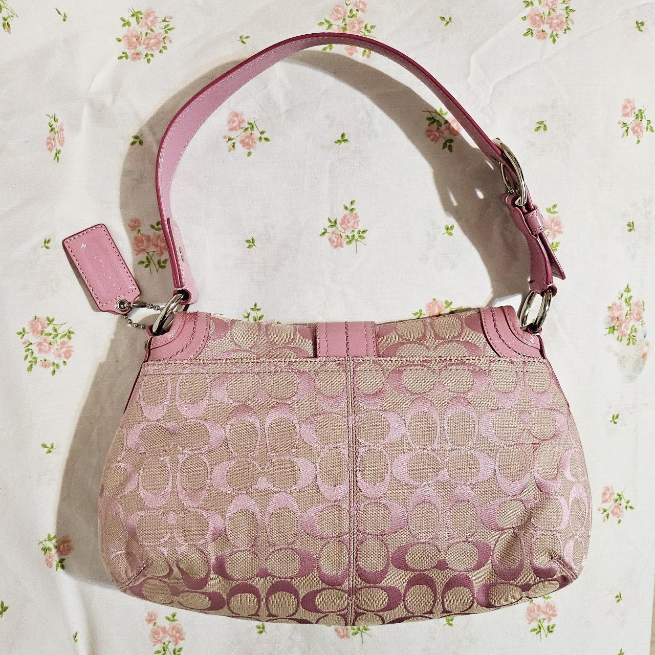 Vintage Barbie Pink Soho Buckle Signature Cs Rare Shoulder Purse sJ