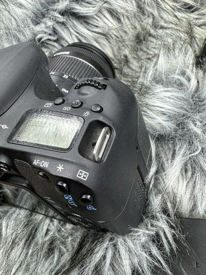 Canon EOS 77D 24.2 MP Digital SLR Camera with ef-s 18-55mm & ef-s 55-250mm Lenses