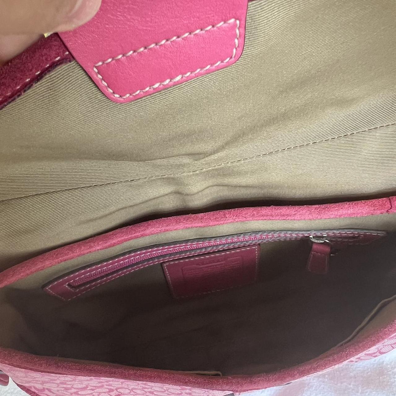 Vintage Coach Soho Jacquard Shoulder Bag pV