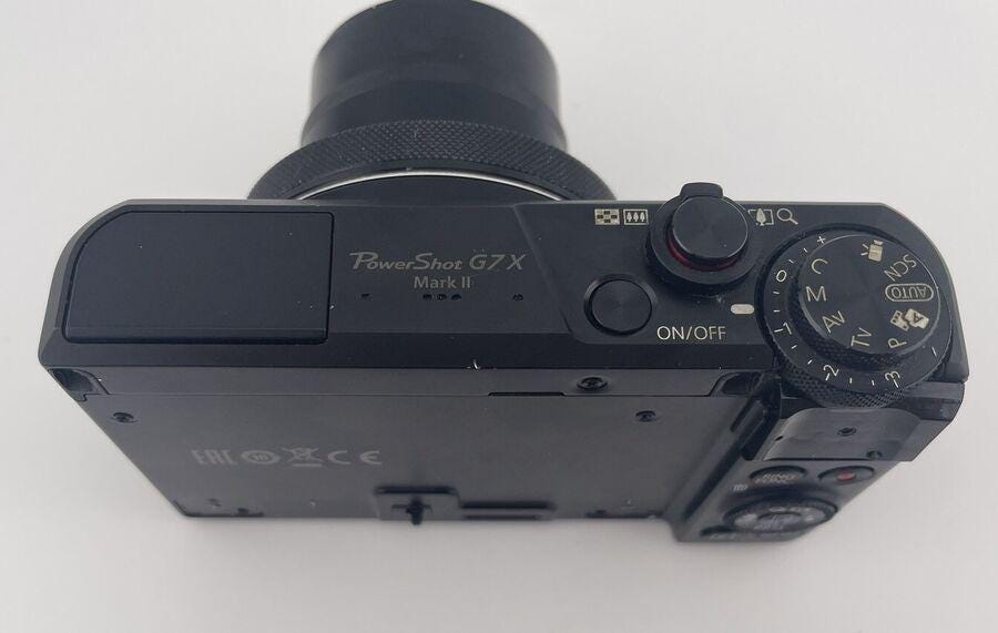 Canon PowerShot G7X Mark II 20.1 MP Compact Digital Camera