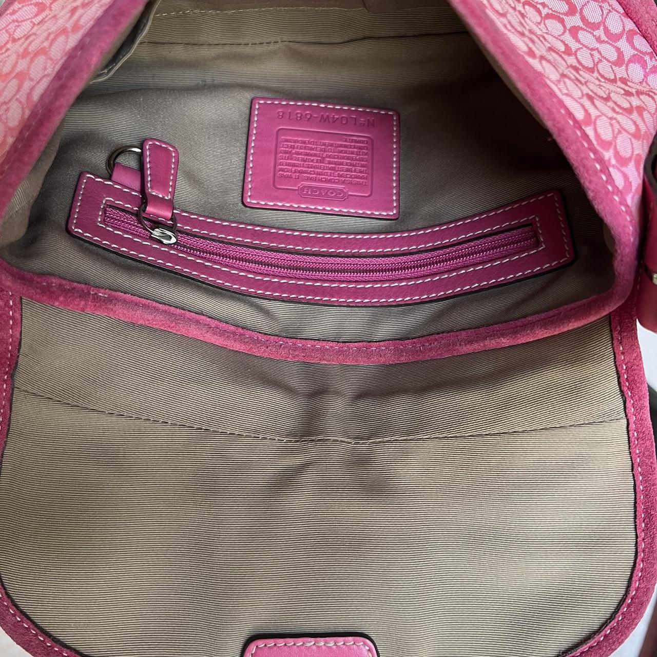 Vintage Coach Soho Jacquard Shoulder Bag pV