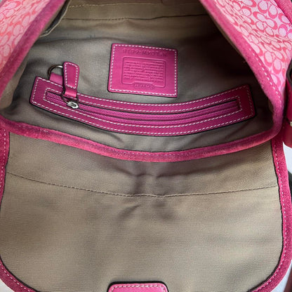 Vintage Coach Soho Jacquard Shoulder Bag pV