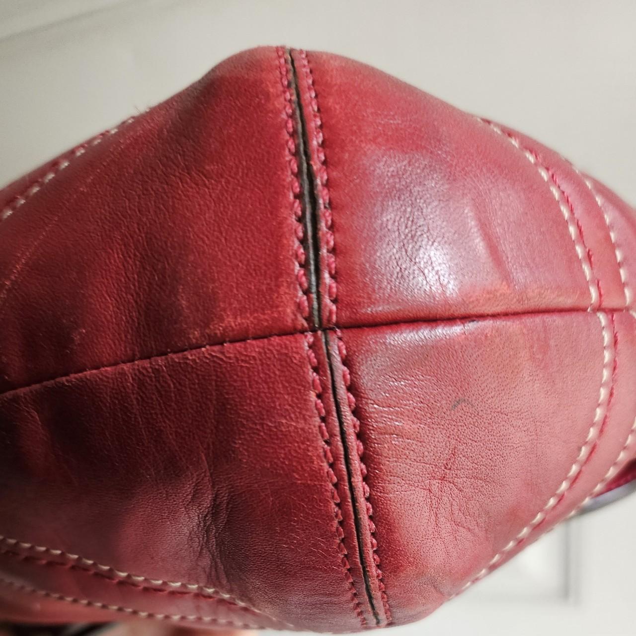 ❤️ Y2K Vintage Coach Dark Red Soho Buckle Flap Shoulder Purse ❤️ ig