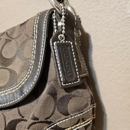 ❤️ Vintage Coach Dark Brown Soho Buckle Shoulder Purse ❤️ KH