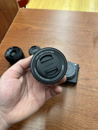 Sony Alpha ZV-E10 II Mirrorless Camera with SEL35F18 35mm & SELP16502 16-50mm Lens