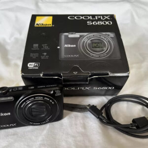 Nikon Coolpix S6800 16 0 Mega Pixels 12X Optical Zoom Compact Digital Camera Dv