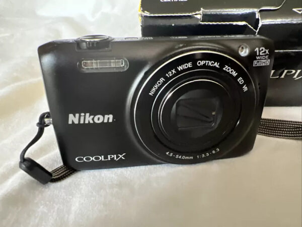 Nikon Coolpix S6800 16 0 Mega Pixels 12X Optical Zoom Compact Digital Camera Dv - Image 2