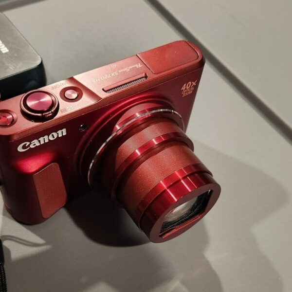 Canon Powershot Sx740 Hs 20 3 Megapixel Digital Camera Red Bo - Image 2