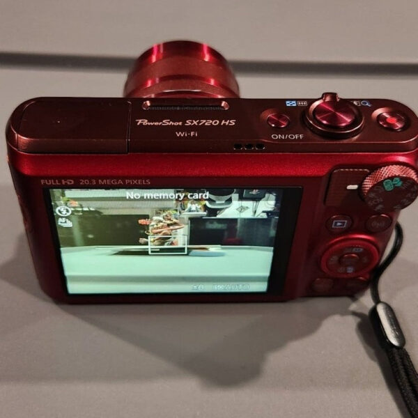 Canon Powershot Sx740 Hs 20 3 Megapixel Digital Camera Red Bo - Image 5