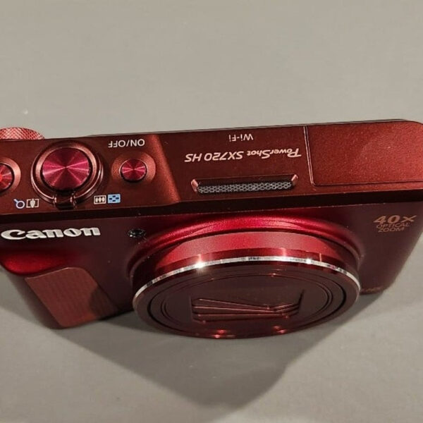 Canon Powershot Sx740 Hs 20 3 Megapixel Digital Camera Red Bo - Image 3