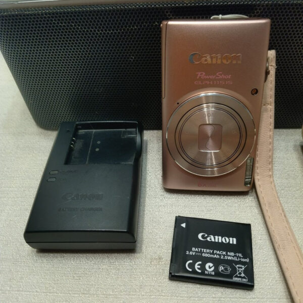 Canon Powershot Elph 115 Is Digital Camera Yx - Image 2