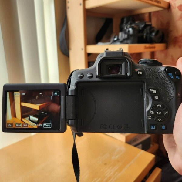 Canon Eos Rebel T6I 750D Digital Camera Ef S 18 55Mm Is Lens Xm - Image 9