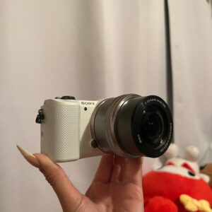 Sony White Alpha A5000 Digital Camera Hx