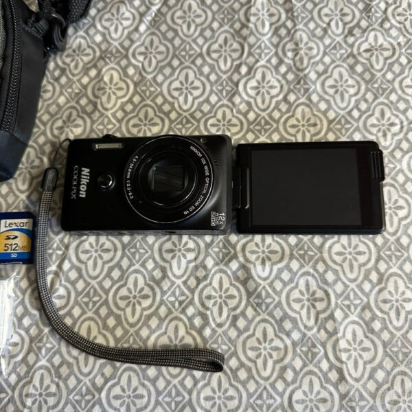 Nikon Coolpix S6900 Black 16 0Mp 12X Zoom Wifi Digital Camera Great Condition Ft - Image 5