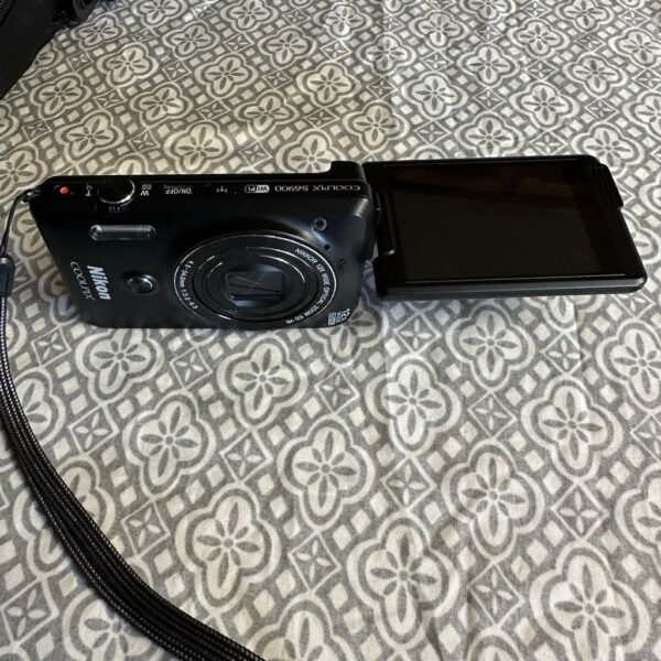 Nikon Coolpix S6900 Black 16 0Mp 12X Zoom Wifi Digital Camera Great Condition Ft - Image 4