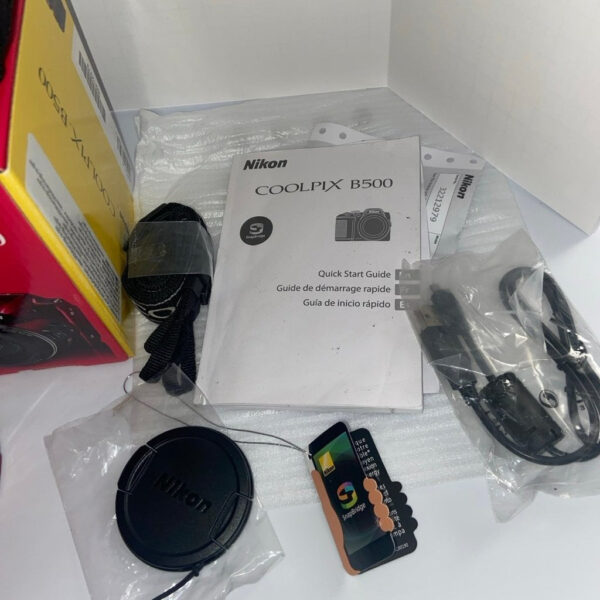 Nikon Coolpix B500 16 Mp Digital Camera Red - Image 11