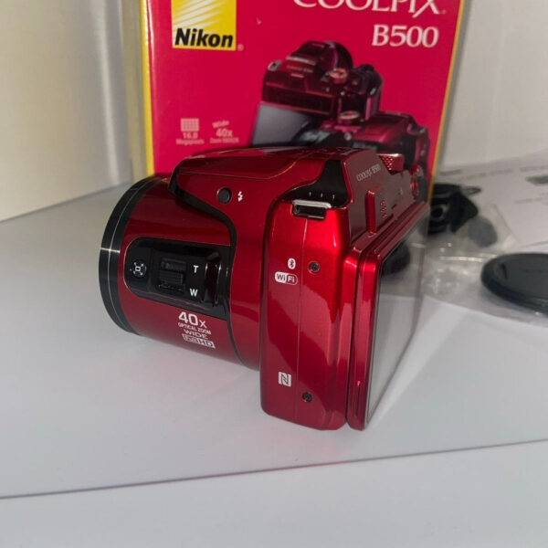 Nikon Coolpix B500 16 Mp Digital Camera Red - Image 7