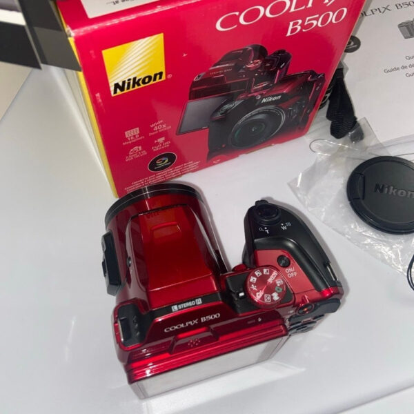 Nikon Coolpix B500 16 Mp Digital Camera Red - Image 6