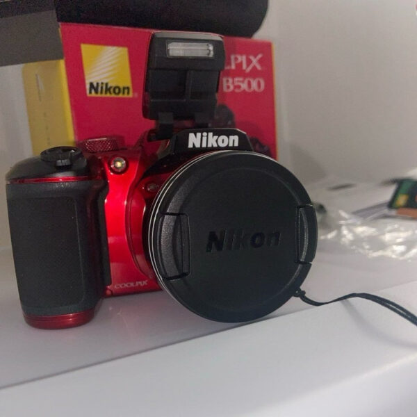 Nikon Coolpix B500 16 Mp Digital Camera Red - Image 9