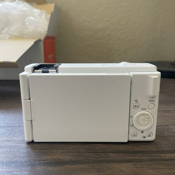 Sony White Zv 1F Digital Camera Ak - Image 4