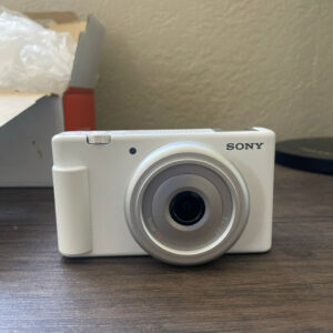 Sony White Zv 1F Digital Camera Ak