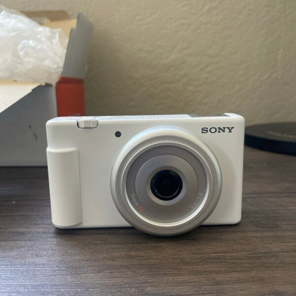 Sony White Zv 1F Digital Camera Ak