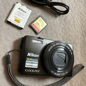 Nikon Coolpix S7000 16 Mp Compact Digital Camera Black Cx