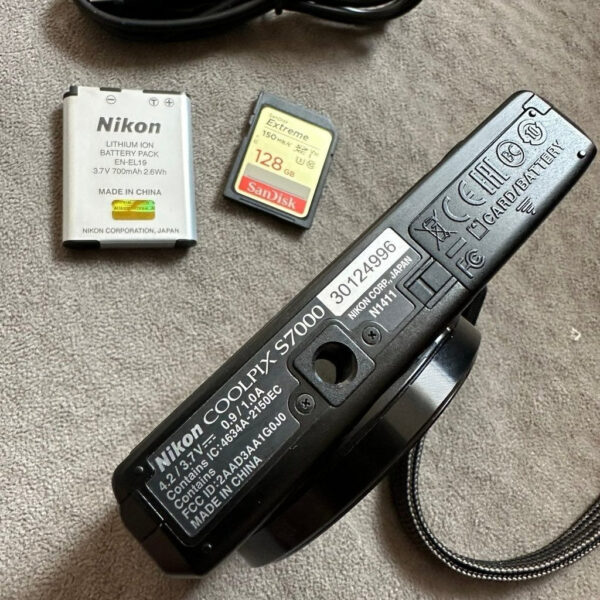 Nikon Coolpix S7000 16 Mp Compact Digital Camera Black Cx - Image 6