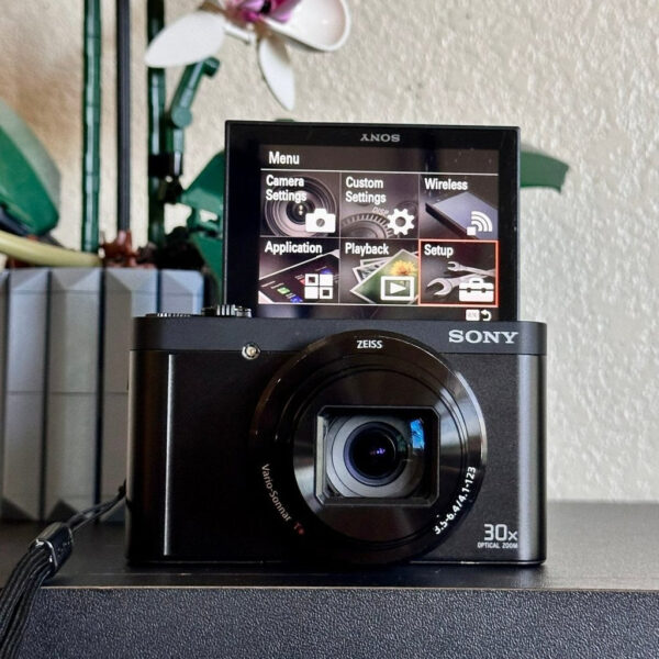 Sony Cyber Shot Dsc Wx500 Digital Camera Black 18 2Mp 30X Optical Zoom Vlogging Ad - Image 4
