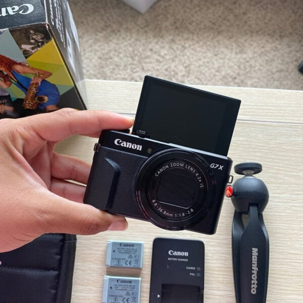 Canon Powershot G7X Mark Ii Digital Camera Video Creator Kit Bundle Zn - Image 6