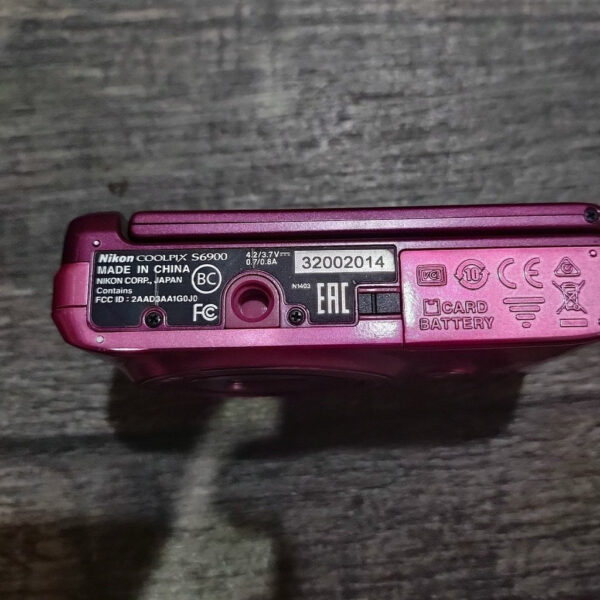 Nikon Coolpix S6900 Pk Digital Camera Glossy Pink 12X Optical Zoom 16 02Mp Wi Fi Zv - Image 6
