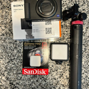 Sony Black Zv 1 Digital Camera Vk