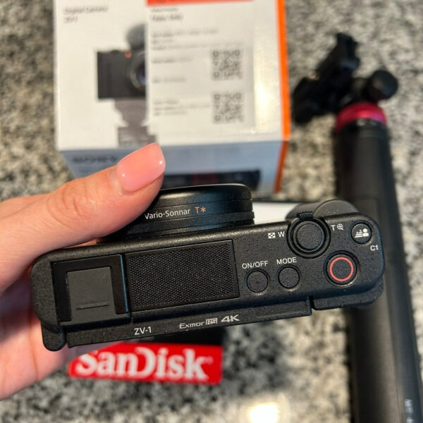 Sony Black Zv 1 Digital Camera Vk - Image 3