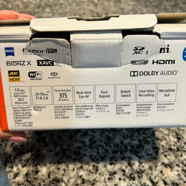 Sony Black Zv 1 Digital Camera Vk - Image 9